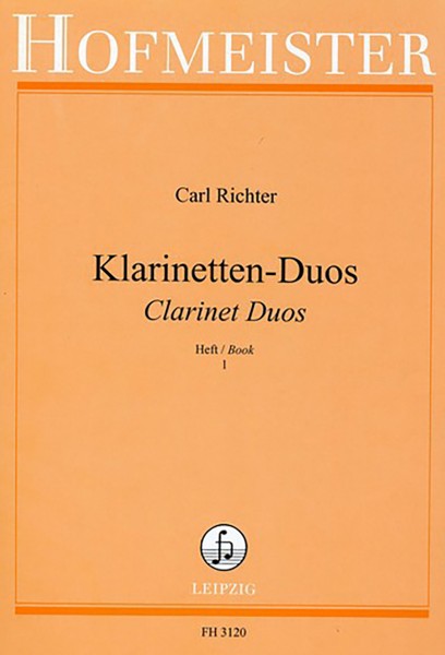 Klarinetten-Duos Band I