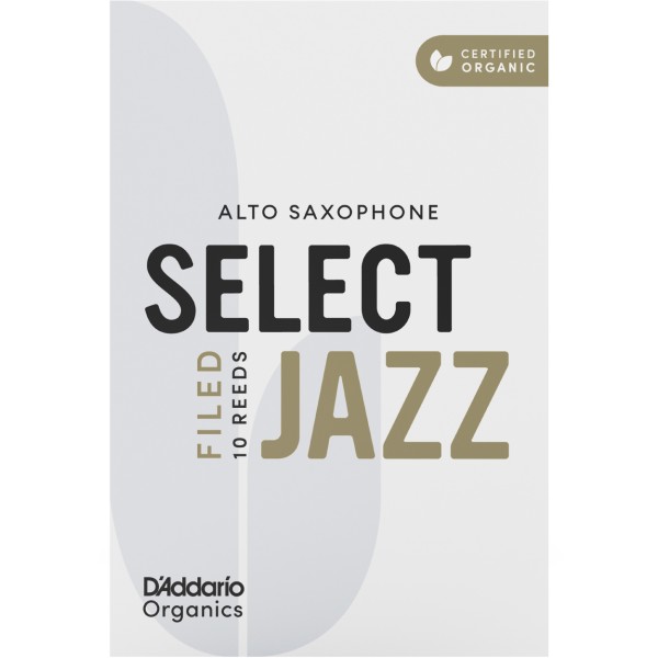 D'Addario Select Jazz Filed Altsaxophon Blätter