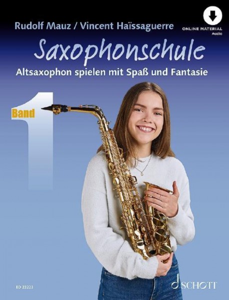Mauz/Haïssaguerre - Saxophonschule Altsaxophon Band 1