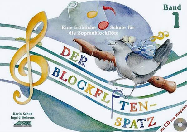 Der Blockflötenspatz Band 1 (mit CD)