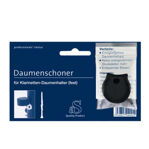 aS Daumenschoner Klarinette fest